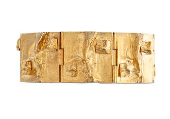 244. Björn Weckström, A GOLDEN BRACELET " HIPPURANNE".