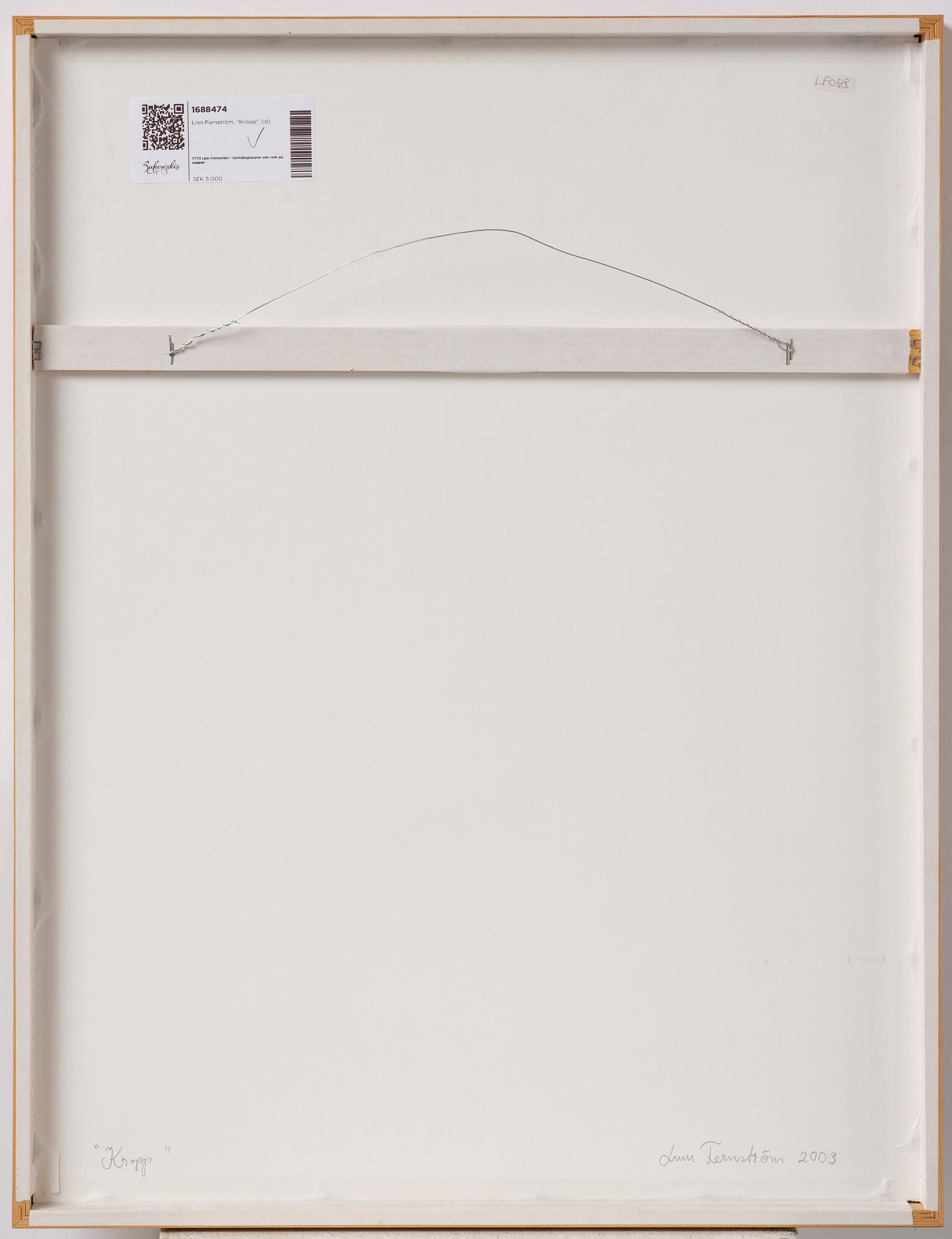 Linn Fernström, "Kropp".