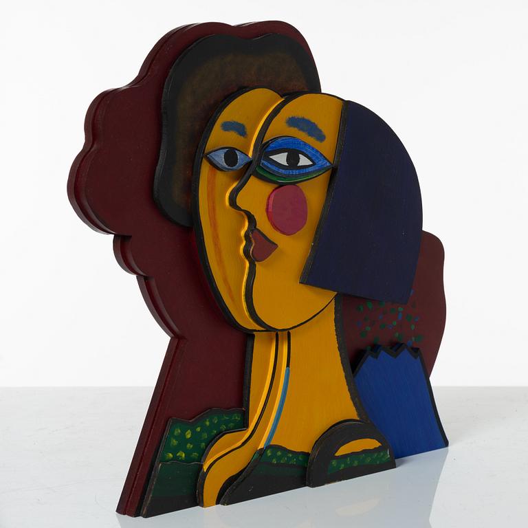 Beverloo Corneille, "Fågel och månskära".