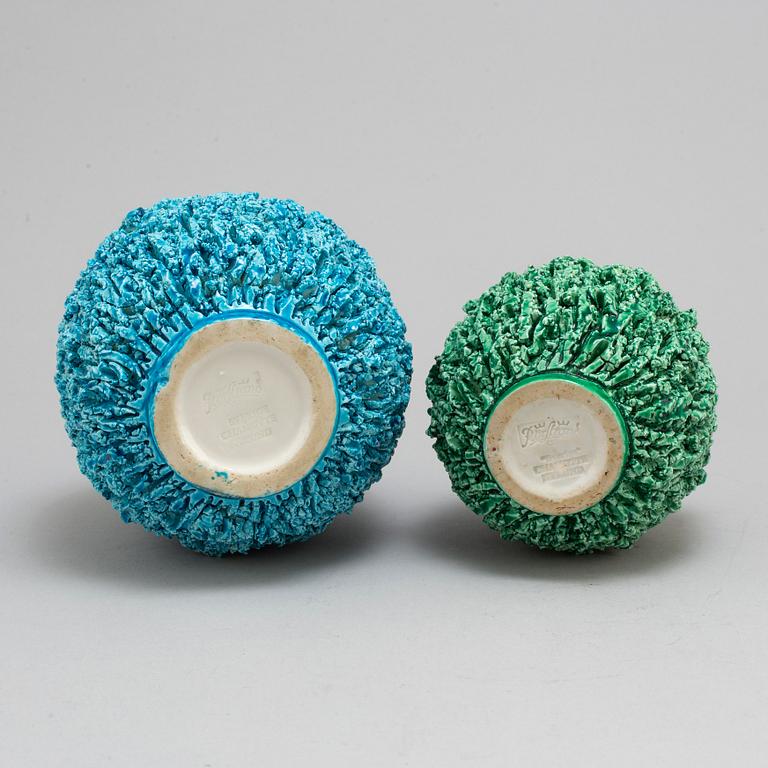 Two stoneware vases by Gunnar Nylund, Rörstrand.