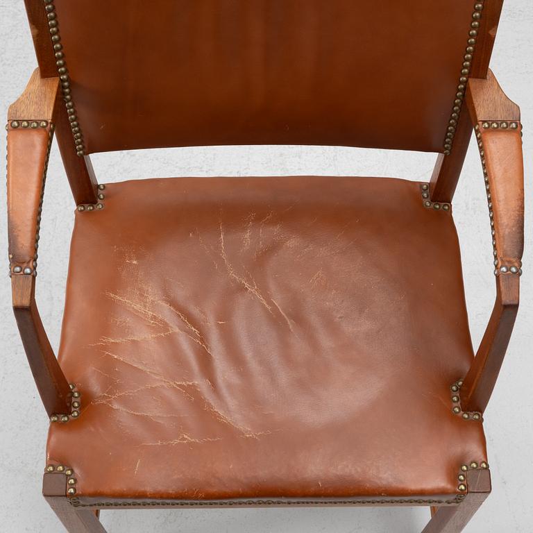 Karmstolar, 5 st, Ernst Bergholm, Västervik, 1900-talets mitt.