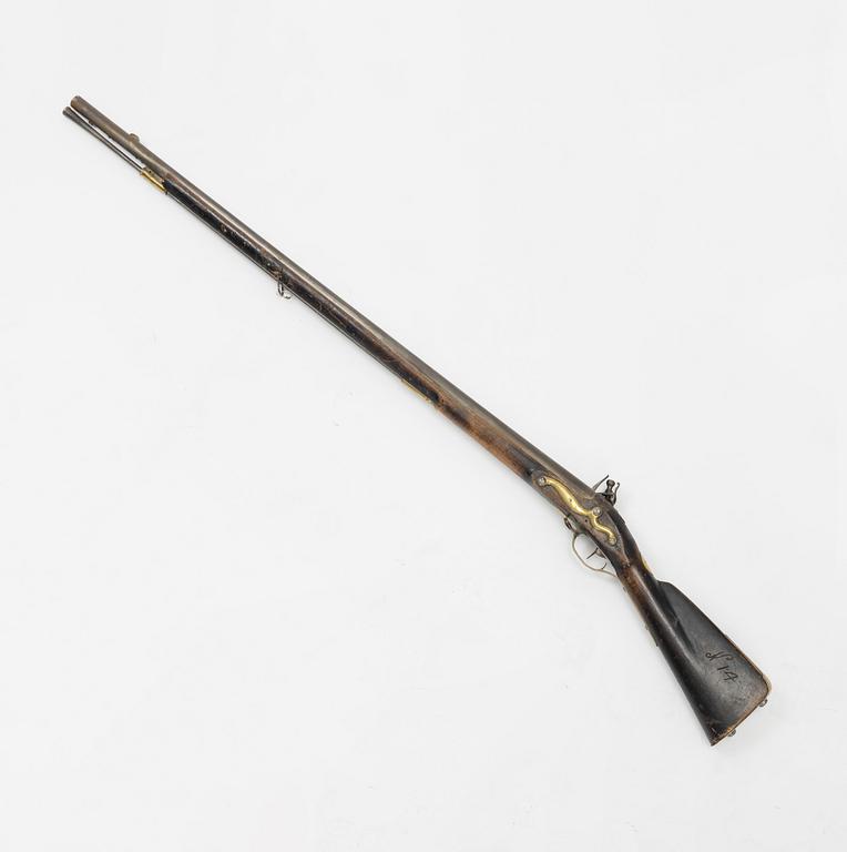 Flintlåsmusköt, svensk, m/1762.