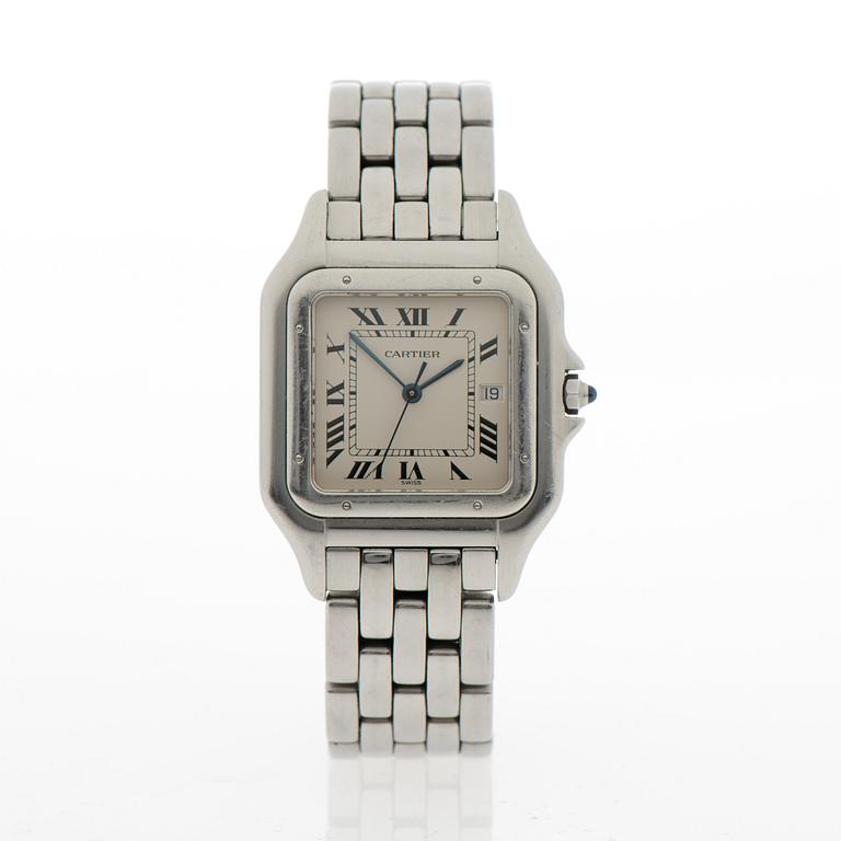CARTIER, Panthere, wrist watch, 30 x 30 mm.