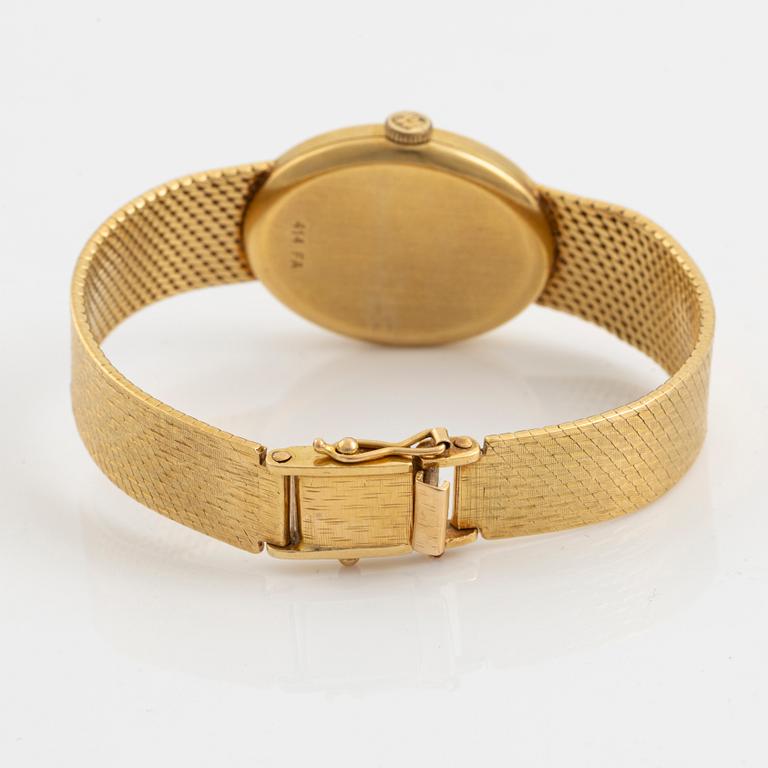 Girard-Perregaux, wristwatch, 18K gold, 21 mm.