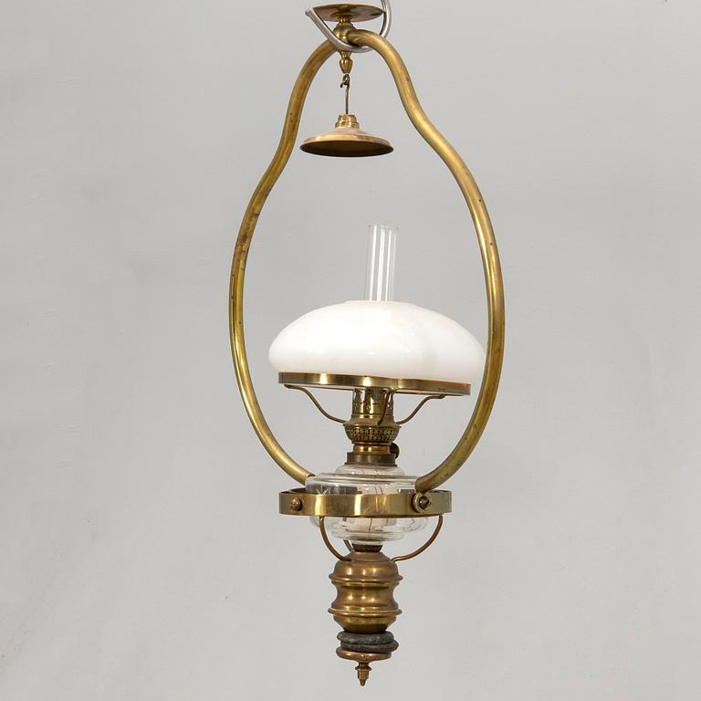 Salon lamp for ships JG Larsen Stockholm 1910s.
