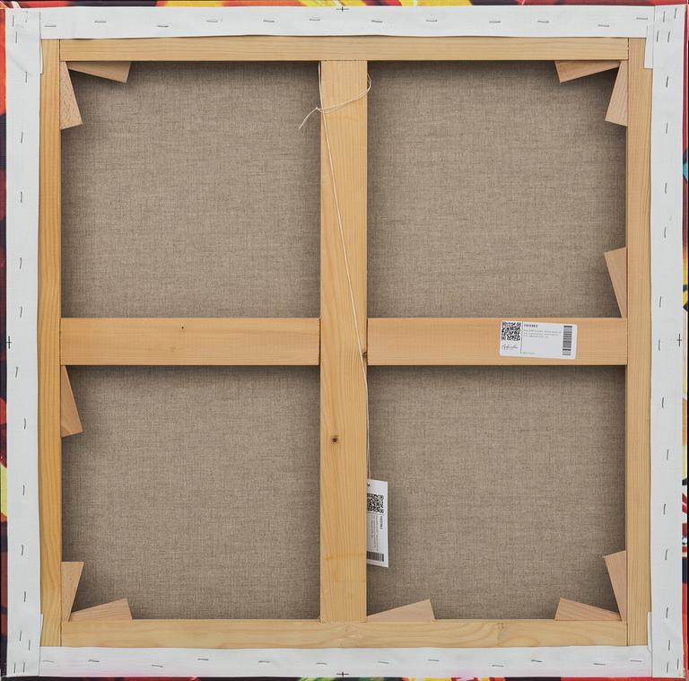 PHILIPPE HUART, färgserigrafi på duk, signerad och numrerad HC 11/11, daterad 2010.