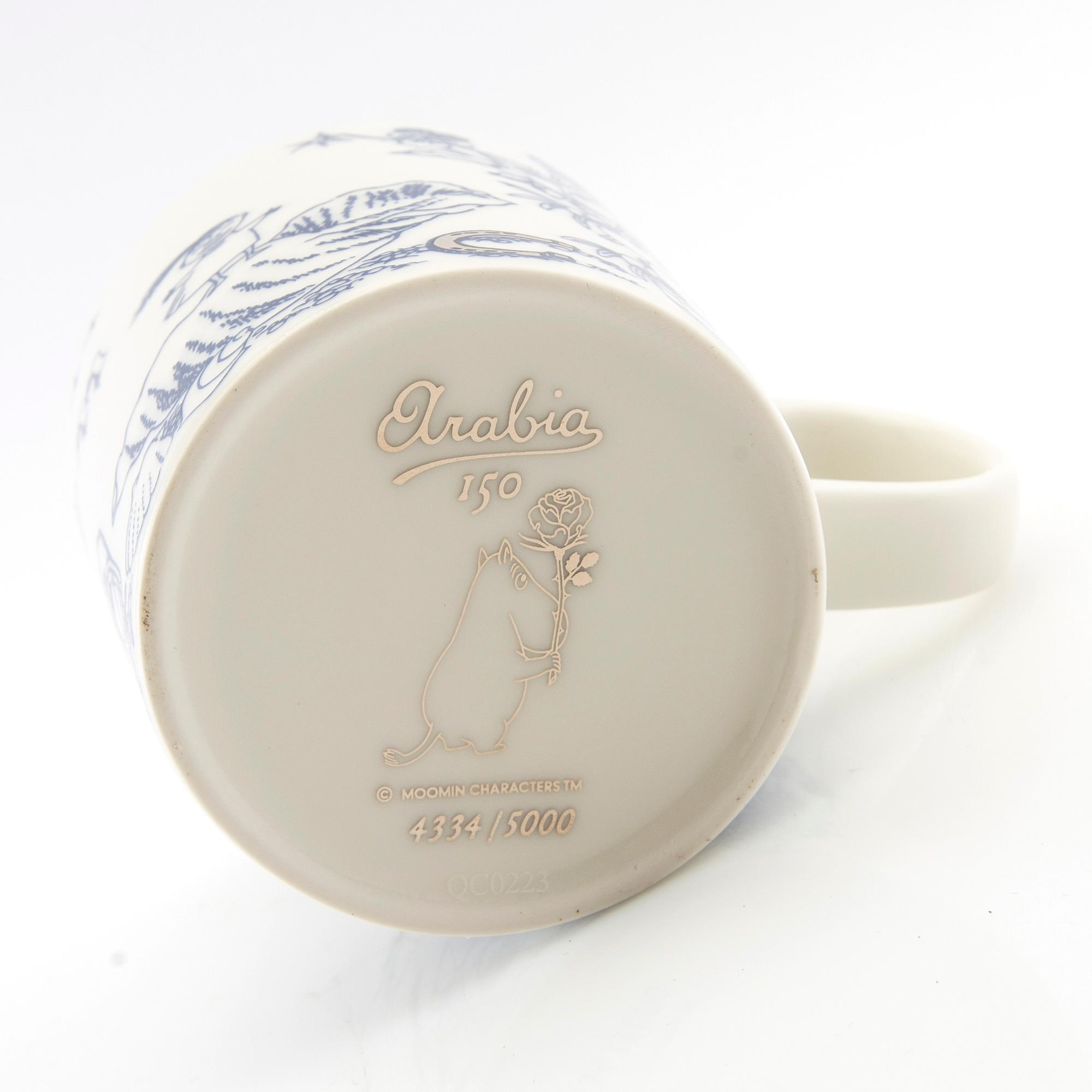 Muminmugg "Havsbris platina" Mumindagen 2023, Arabia.