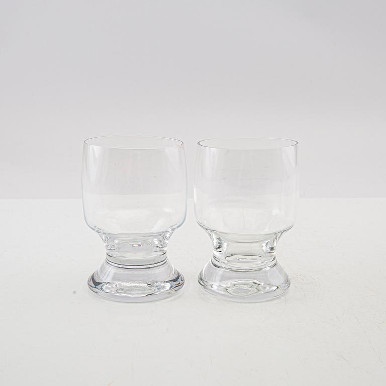 Signe Persson-Melin, servis 69 dlr "Porter" Kosta Boda sent 1900-tal.