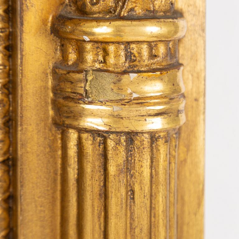 Mirror, Johan Martin Berg (mirror manufacturer in Gothenburg 1803- ca 1837), Empire.