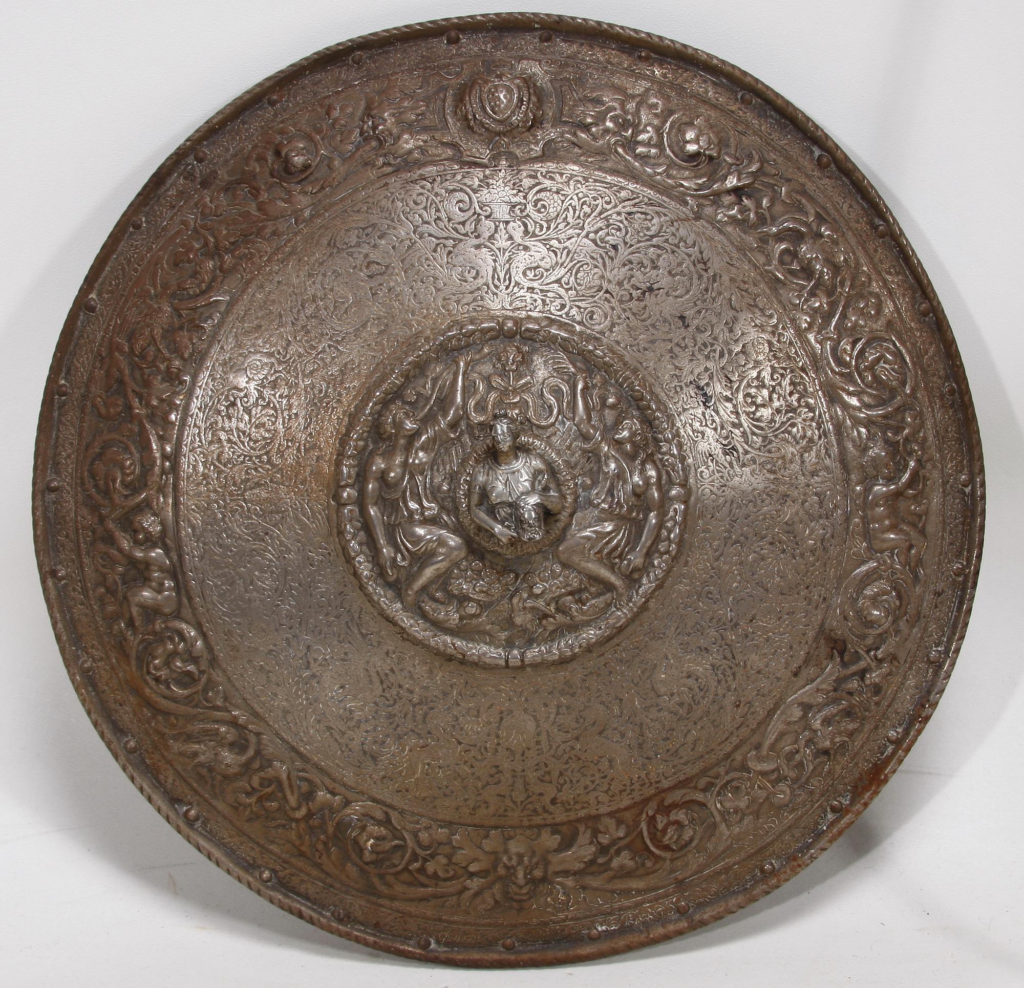 DEKORATIONSSVÄRD, 2 st med SKÖLD, 1800-talets andra hälft.