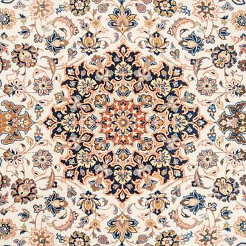 Carpet, Isfahan, signed, approx. 184 x 107 cm.