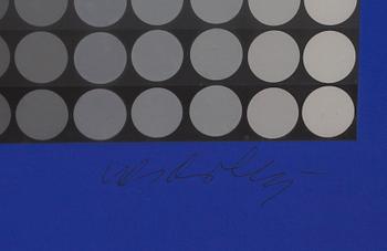 VICTOR VASARELY, färgserigrafi, signerad och numrerad 86/200.