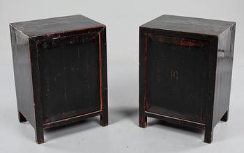 SKÅP, ett par, orientalisk, omkring sekelskiftet 1900.