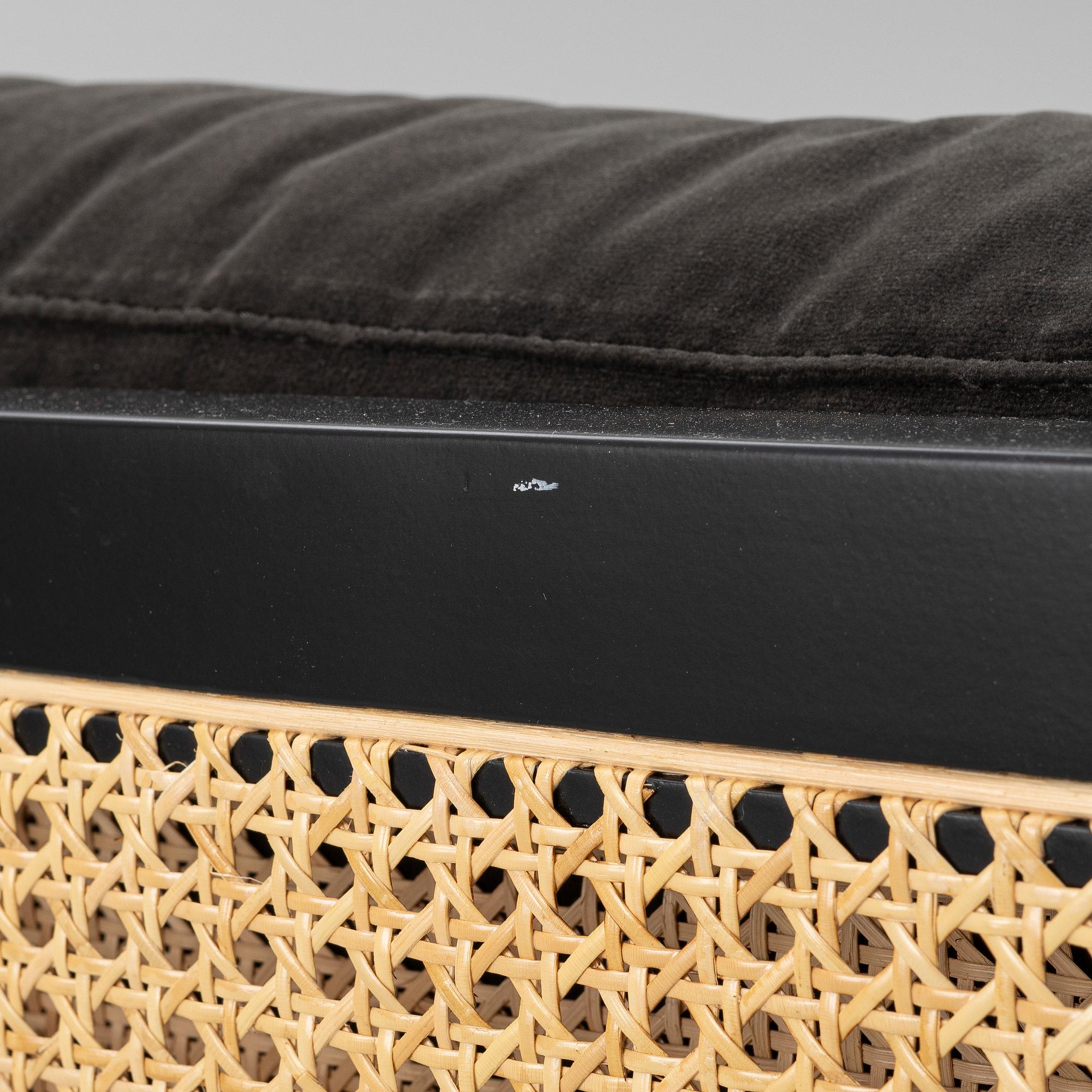 A Cane 160 sofa, Red Edition.