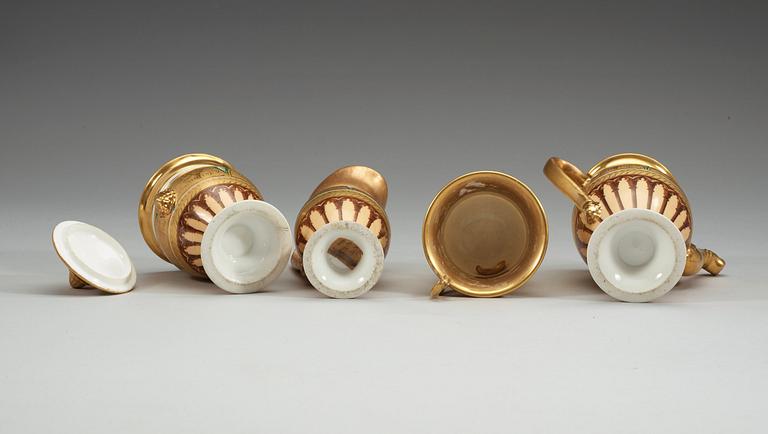 Empire, A French Empire Solitaire set, early 19th Century.