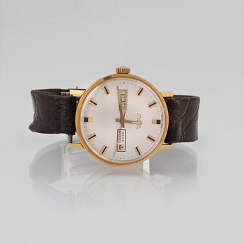 ARMBANDSUR, 18 k guld, Tissot, "seastar".