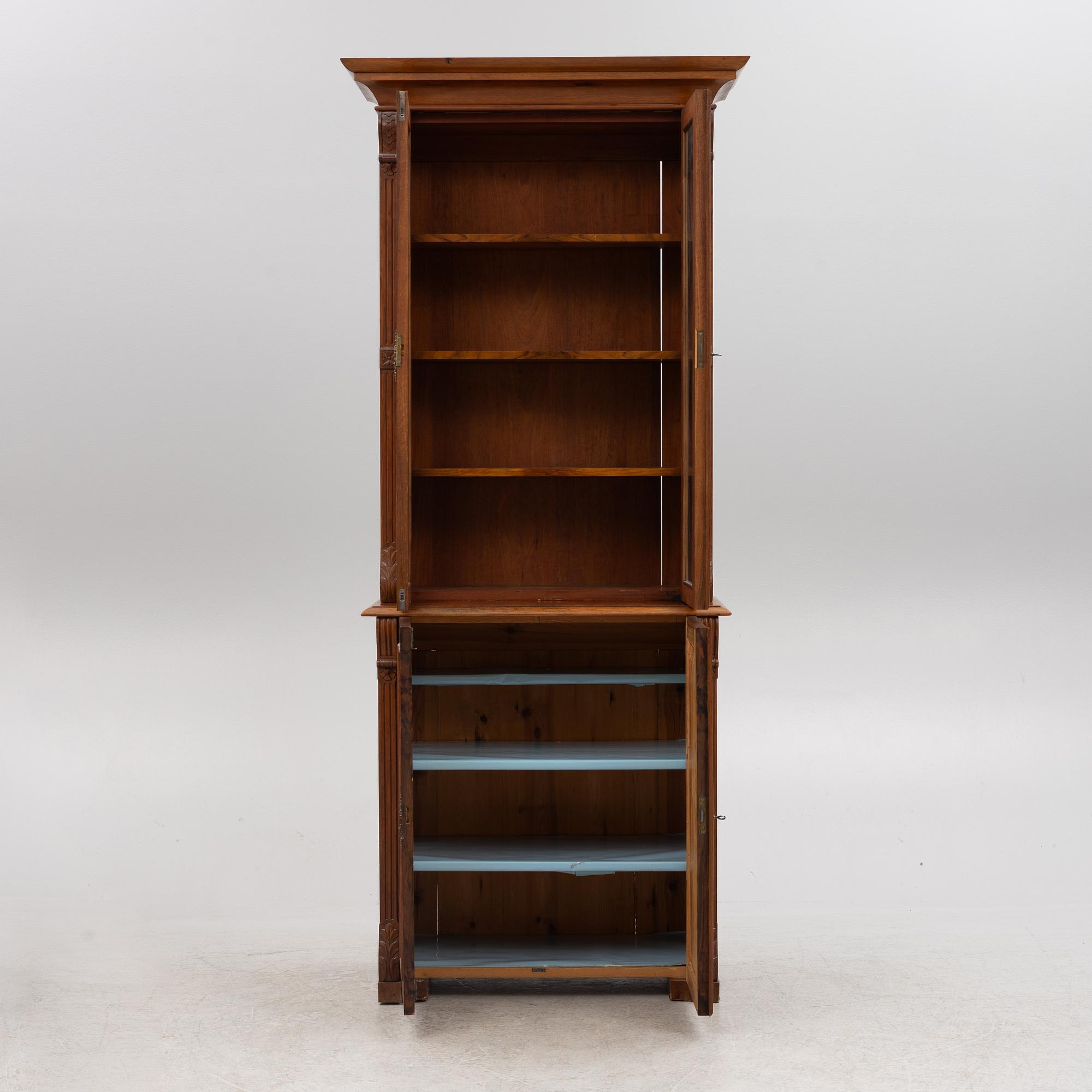 A late 19th Century Book Cabinet.