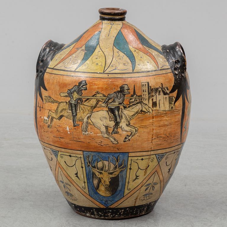 A ceramic jar, second half of the 19th century.