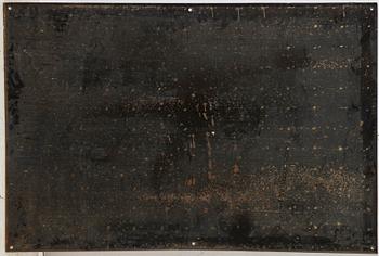 Sign, enamelled metal, Austin.