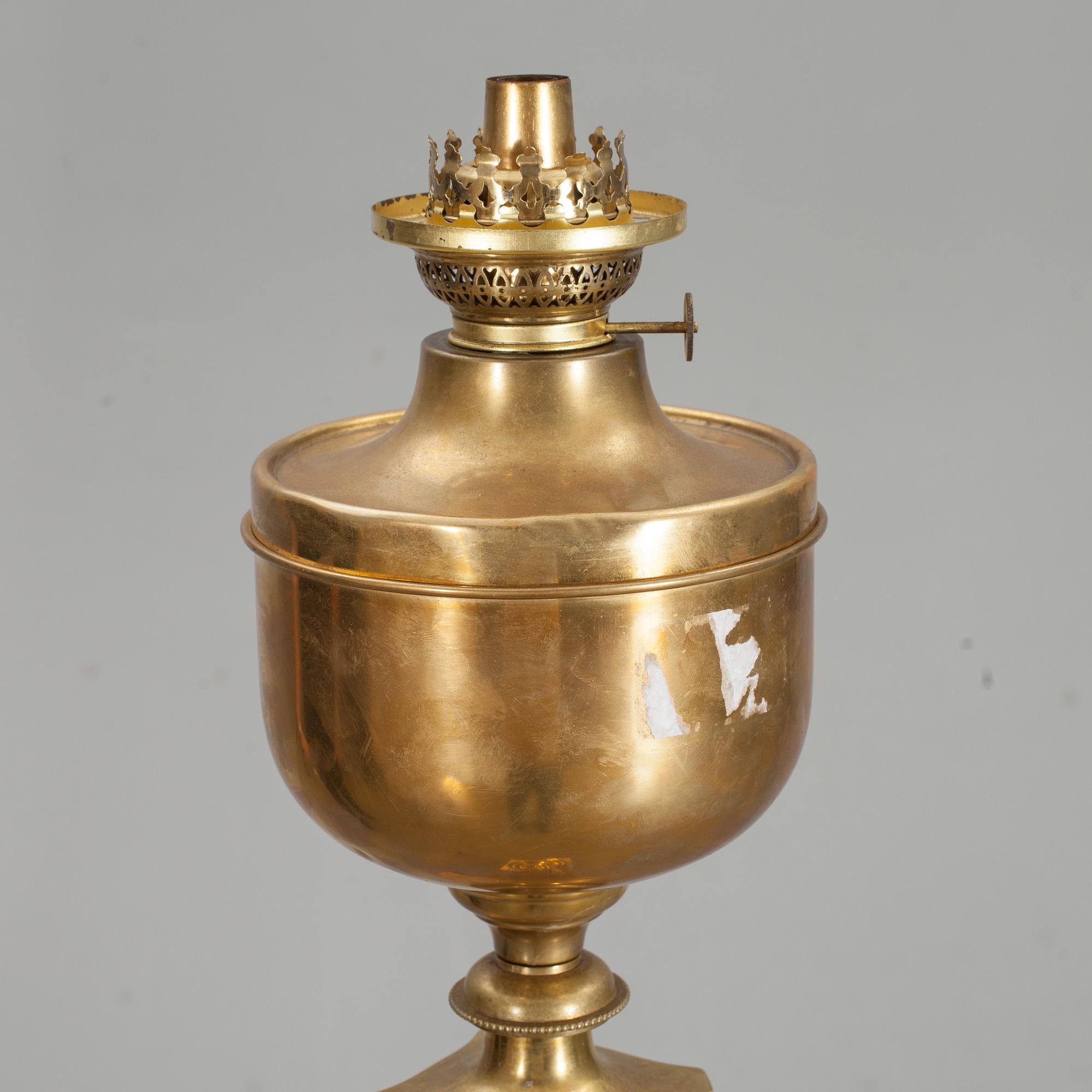 GOLVFOTOGENLAMPA, sekelskiftet 1800/1900-tal.
