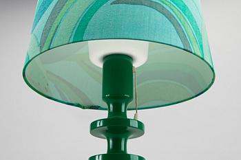 BORDSLAMPA, Luxus, 1960/70-tal, etikettmärkt.