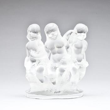 FIGURIN, glas. Lalique.