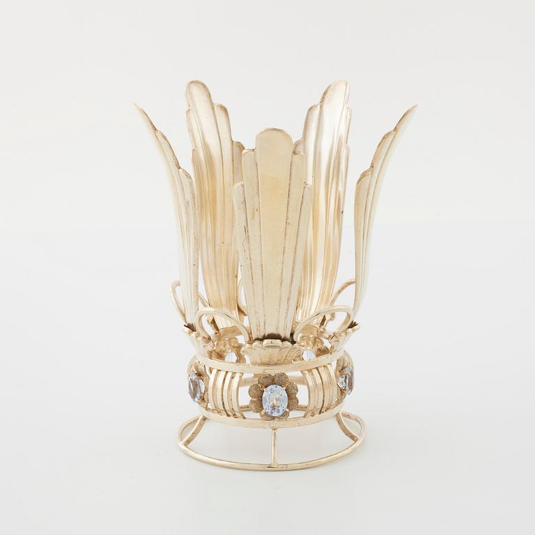 A bridal crown by Ceson, Göteborg, 1945.