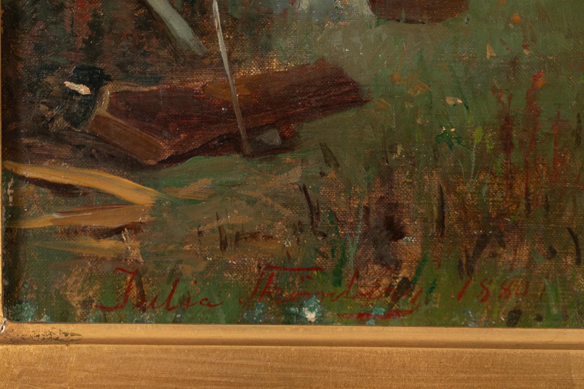 Julia Strömberg, Man med skottkärra.