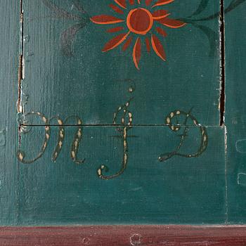 A cabinet, 18th Century.