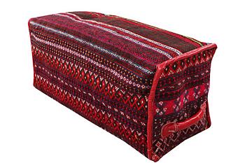 A Kilim Mafrash, c. 95x 46 x 46 cm.