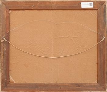 BERTIL WAHLBERG, olja på pannå. Signerad och daterad -47.