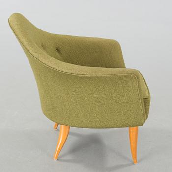 a lounge chair, model "Lilla Adam", for Nordiska Kompanier, third quarter of the 20th century.