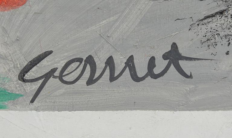 GERRIET POSTMA, olja på duk, signerad.