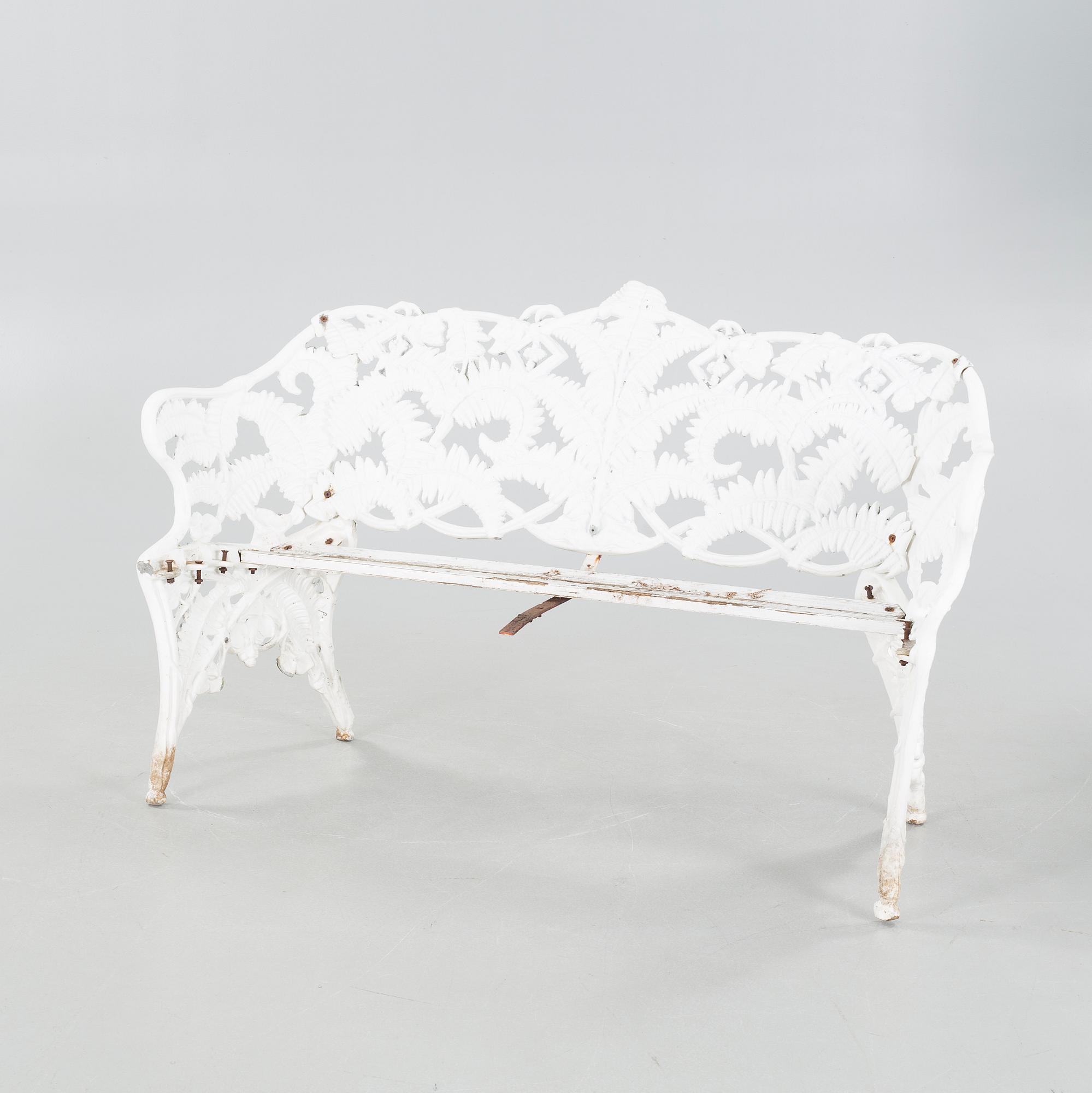 TRÄDGÅRDSGRUPP, 4 delar, mestadels Melins, Anderstorp, 1900-talets slut.