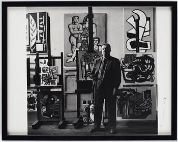 Lennart Olson, Portrait of Fernand Léger, 1954.