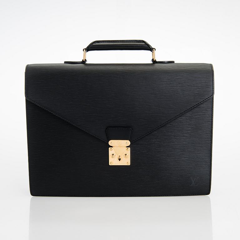 Louis Vuitton, An Epi leather 'Ambassador' Briefcase.