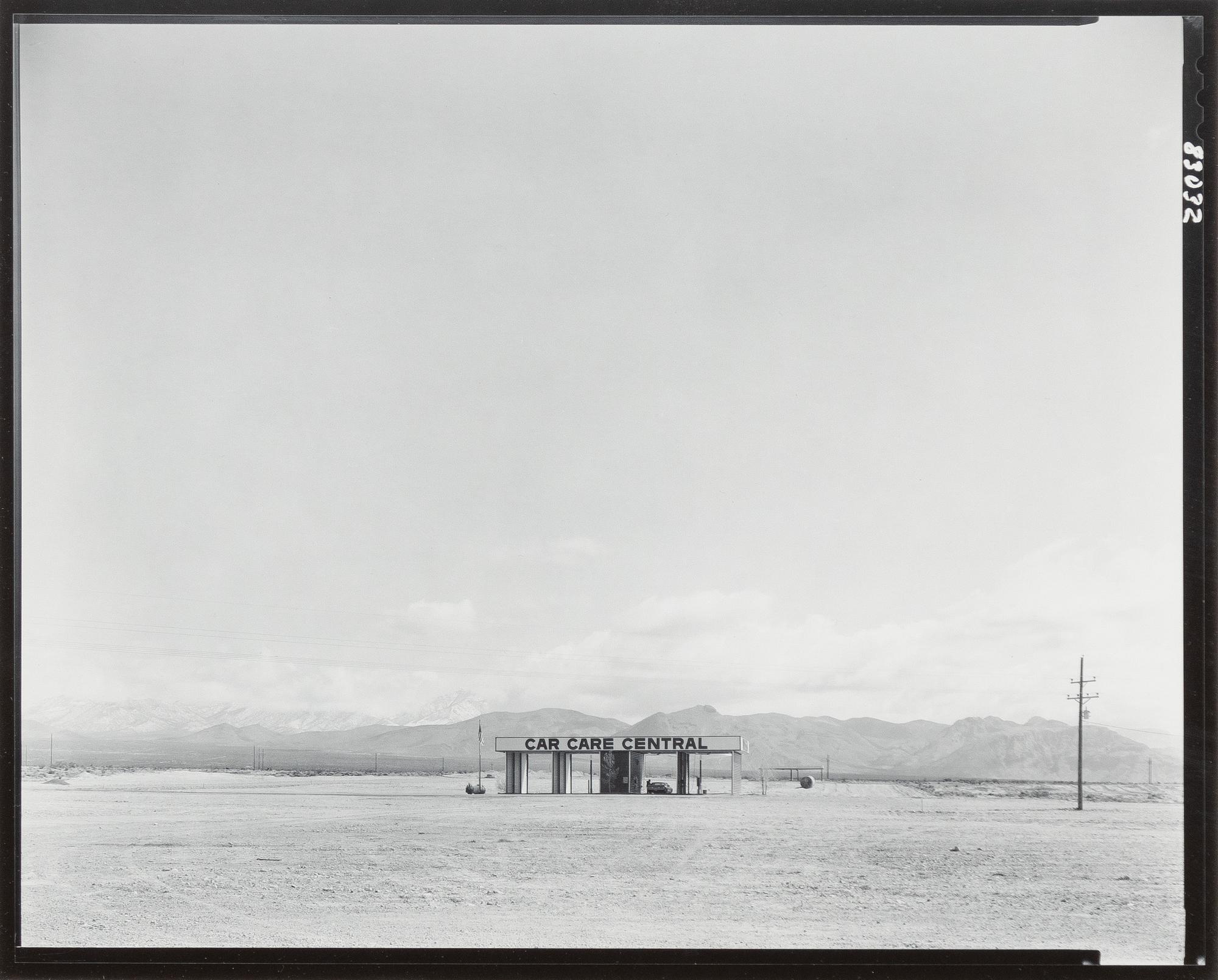 Gerry Johansson, "Car Care Center, USA", 1983.