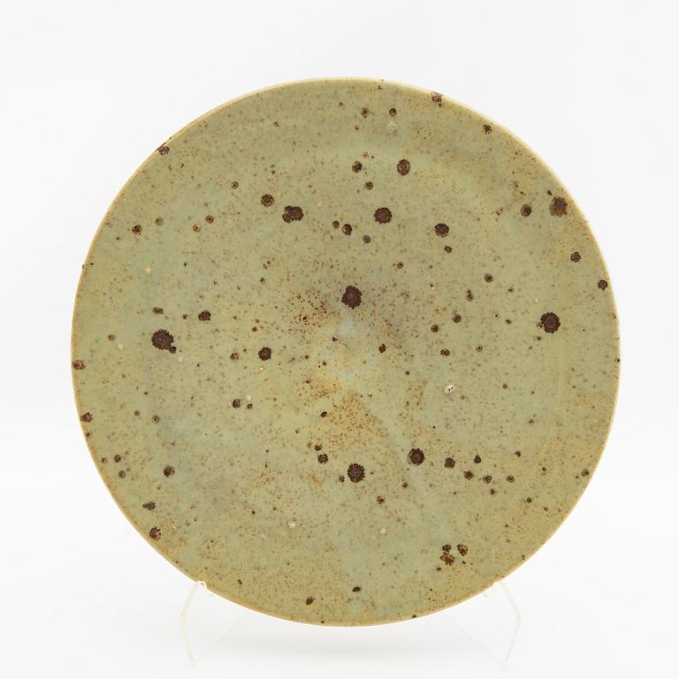 Marianne Westman, decorative plate Rörstrand glazed stoneware.