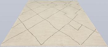 A Moroccan carpet, 293 x 200 cm.