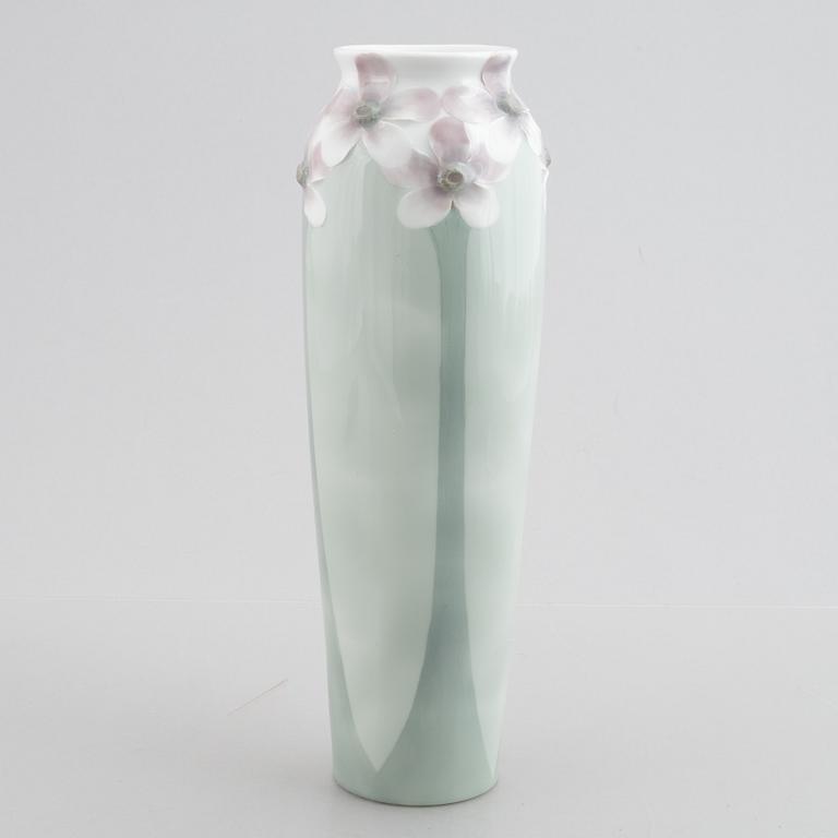 Anna Boberg, an Art Nouveau Porcelaine Vase, Rörstrand, early 20th Century.