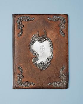 897. A Russian paper binder, makers mark of Julius Rappaport, FABERGÉ, St. Petersburg 1899-1908. Imperial Warrant and.
