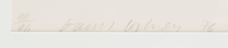 David Hockney, "Henry at Table".