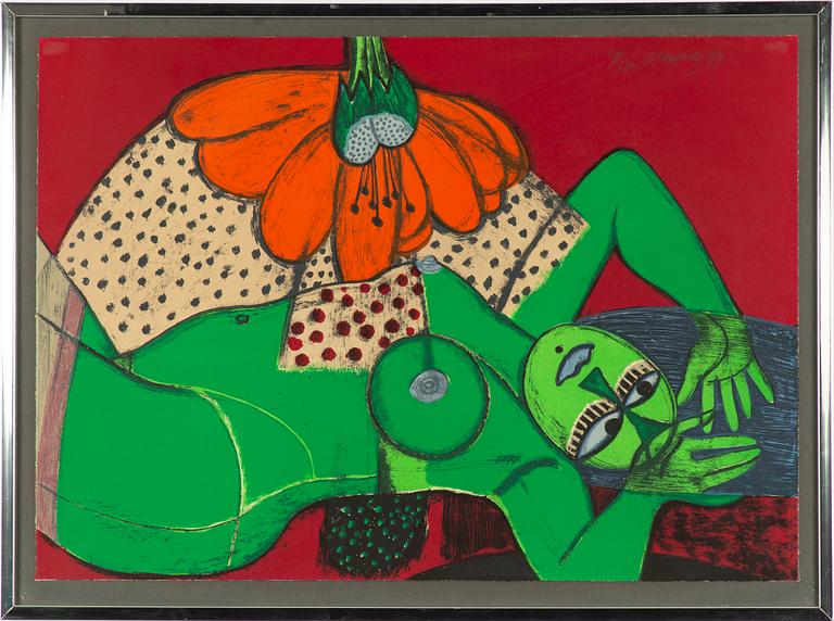 Beverloo Corneille, "Under blomman".