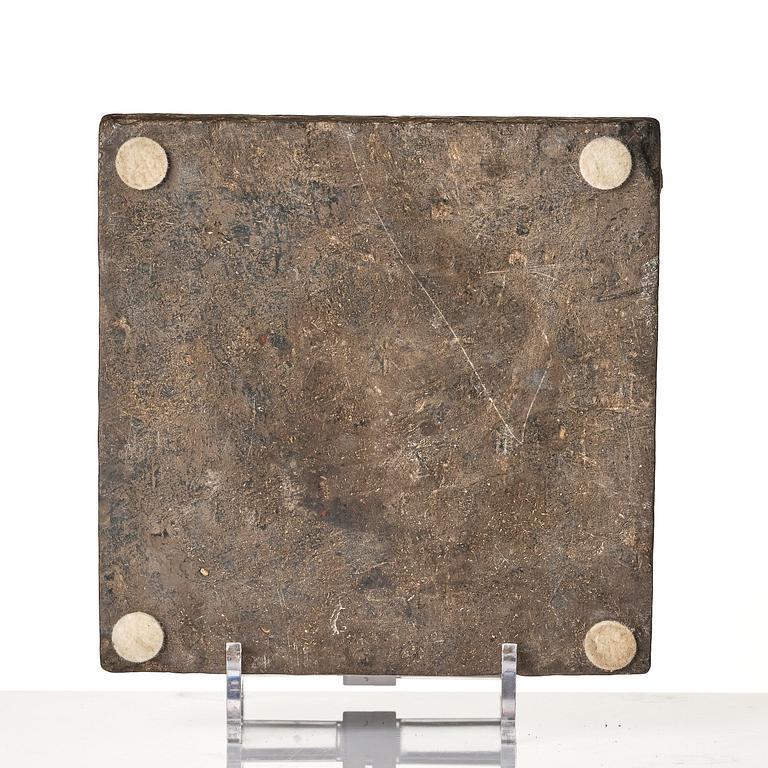 Pappersvikt, sten. Troligen sen Mingdynasti.