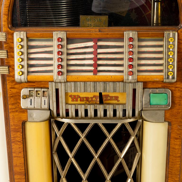 Jukebox, Wurlitzer, modell 1015, The Rudolph Wurlitzer Company.