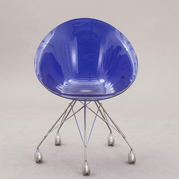 SKRIVBORDSSTOL, "Eros", Philippe Starck för Kartell, märkt.