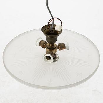 Harald Notini, a ceiling lamp, model "6350", Arvid Böhlmarks Lampfabrik.