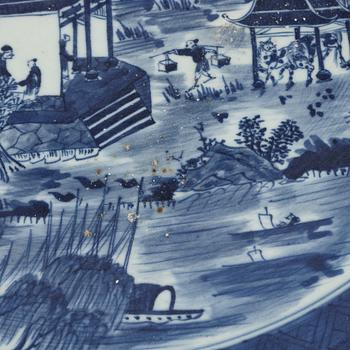 Fat, porslin Kina, 1800-tal.