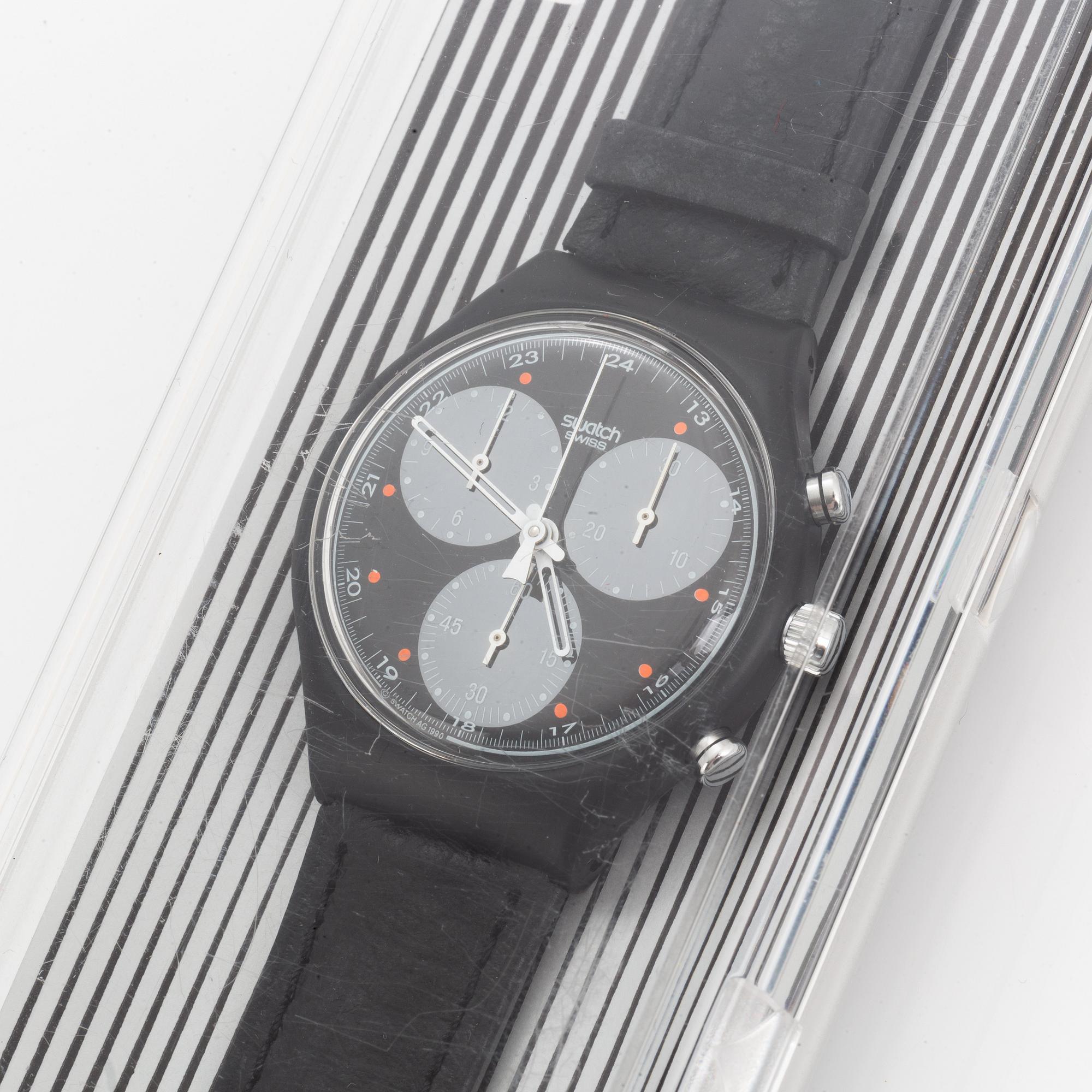 Swatch Chrono Wall Street wristwatch 36 mm. Bukowskis