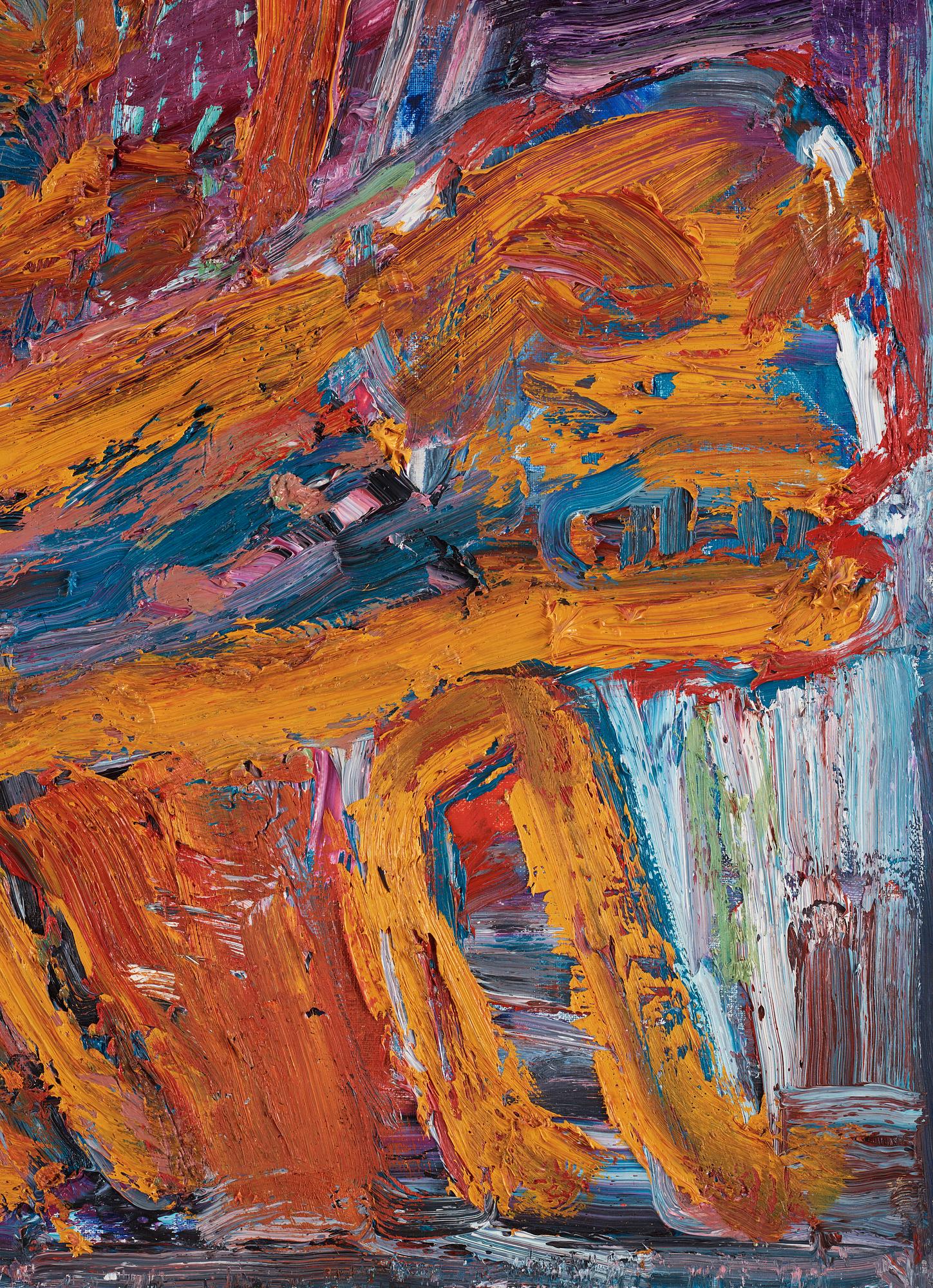 Mauritz Karström, oil on canvas, signed MK and verso signed and dated 1999.